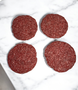 4 galettes de veau burger