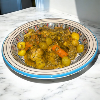 Tajine de poulet marocain prêt à cuire – 45 minutes